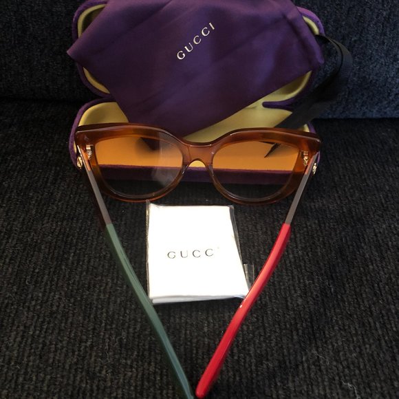 AUTHENTIC GUCCI 53MM CAT EYE SUNGLASSES NWOT*SOLD* - Picture 8 of 10